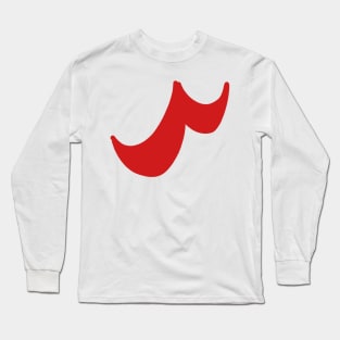 red texture design Long Sleeve T-Shirt